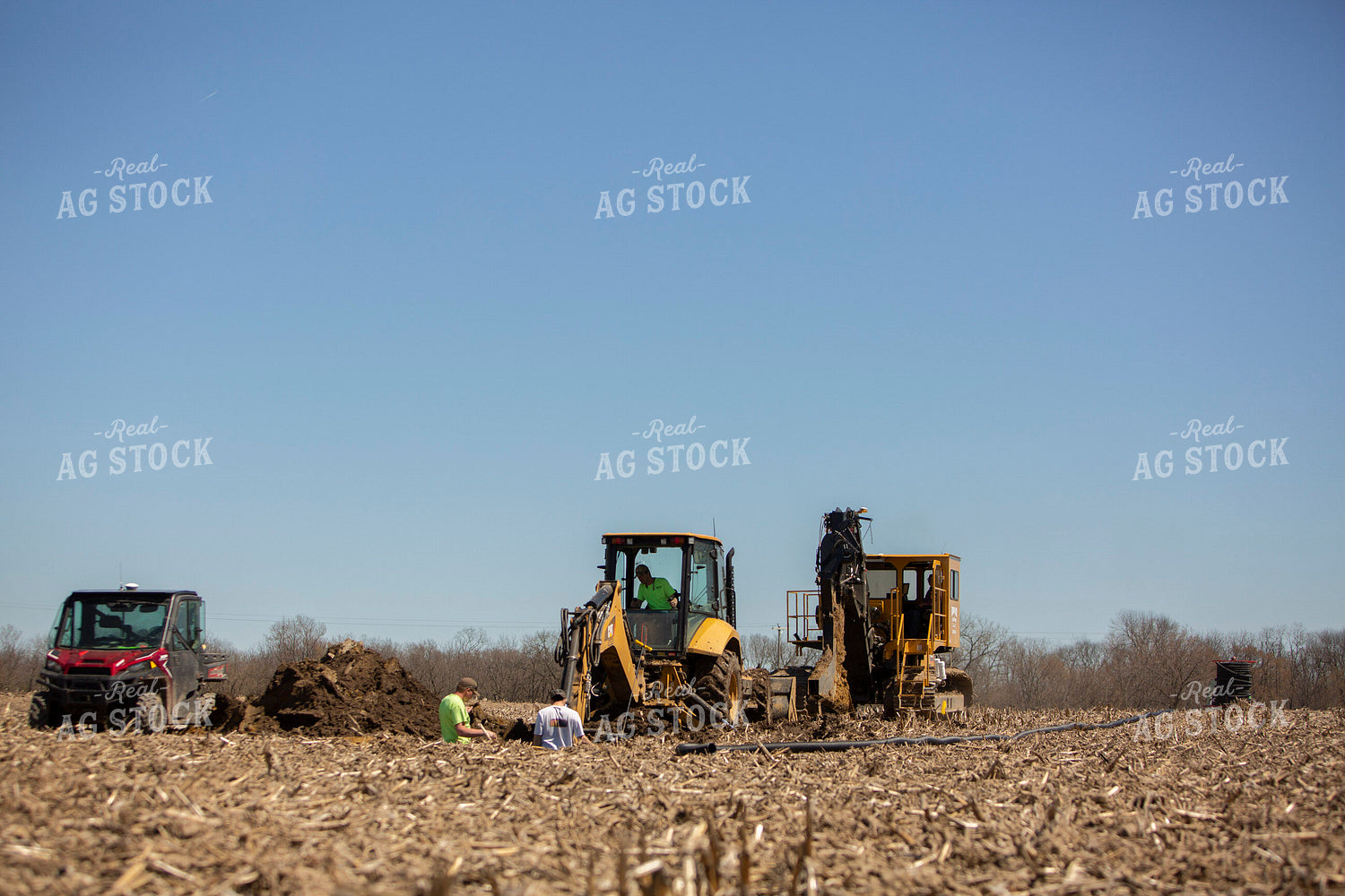 Installing Field Drainage Tile 7233