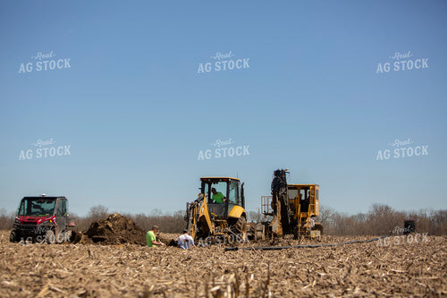Installing Field Drainage Tile 7233