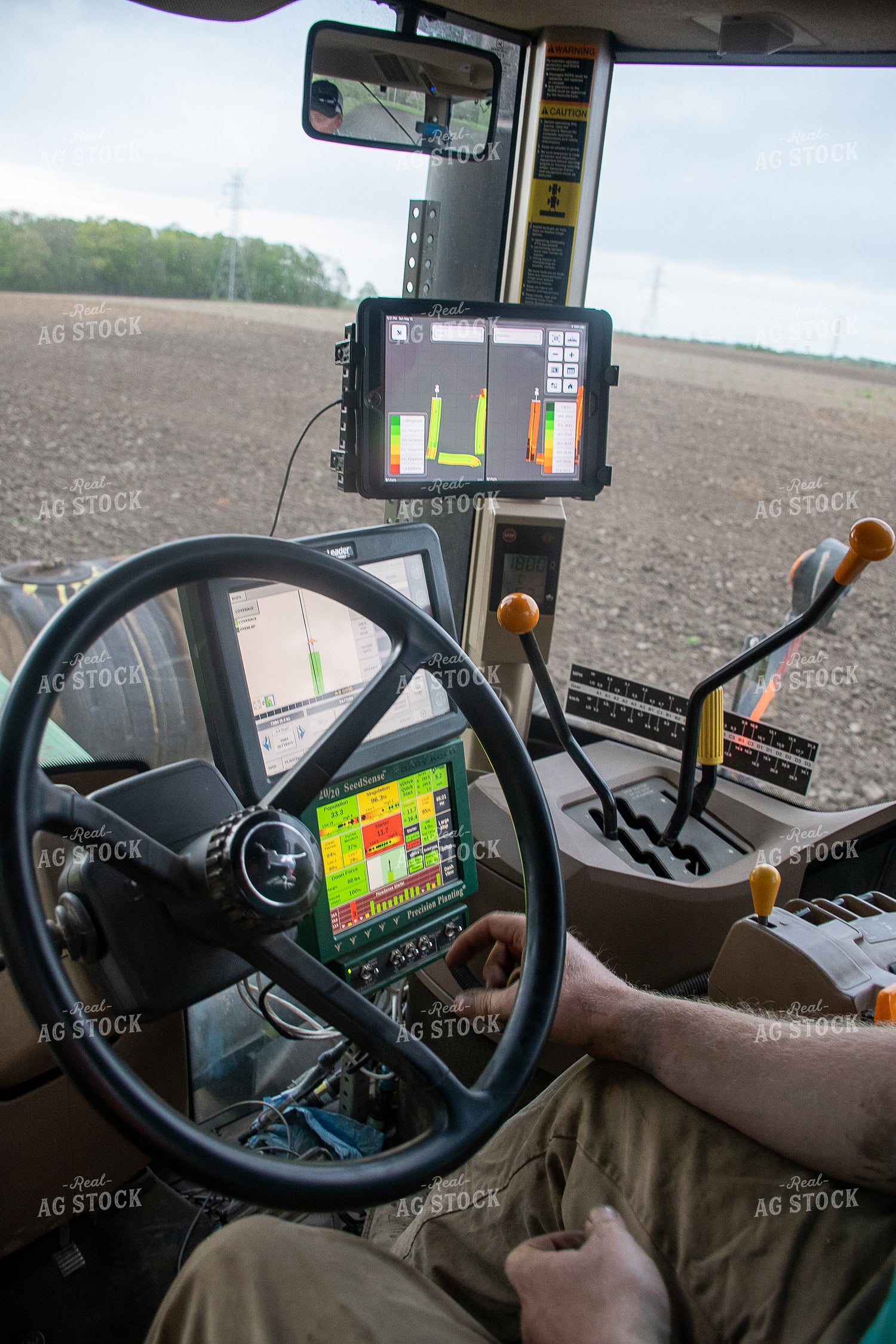 Farmer in Tractor 50280