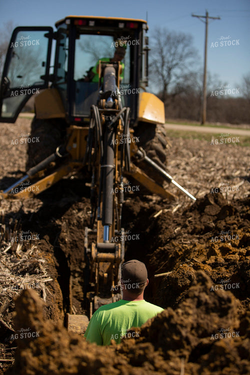 Installing Field Drainage Tile 7246