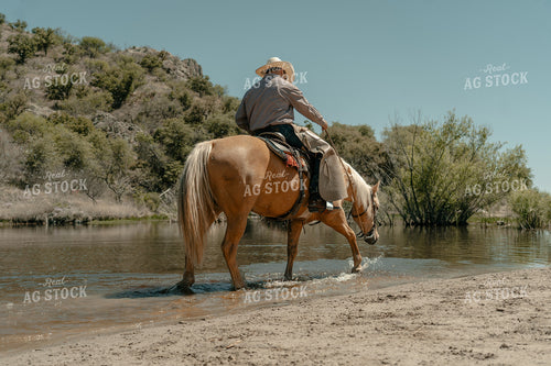Rancher on Horseback 58265