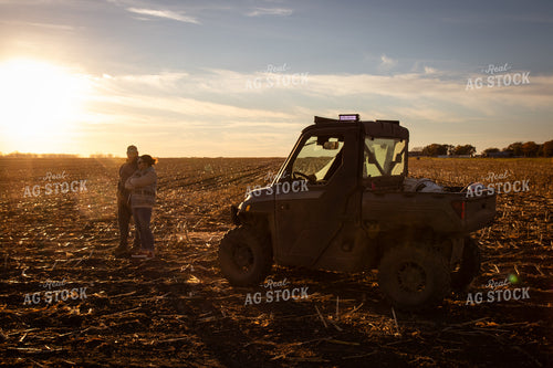 Farm Couple During Harvest 268248