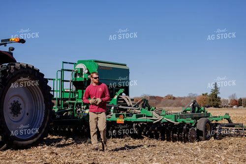 Farmer Loading Seeder 93234