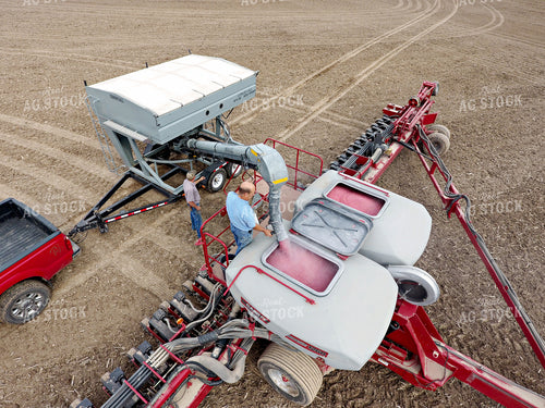 Farmer Filling Up Planter 100006