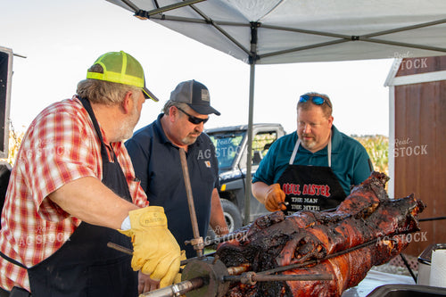 Roasting a Hog 157094