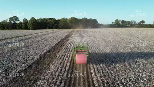 Aerial of Cotton Harvest 149060