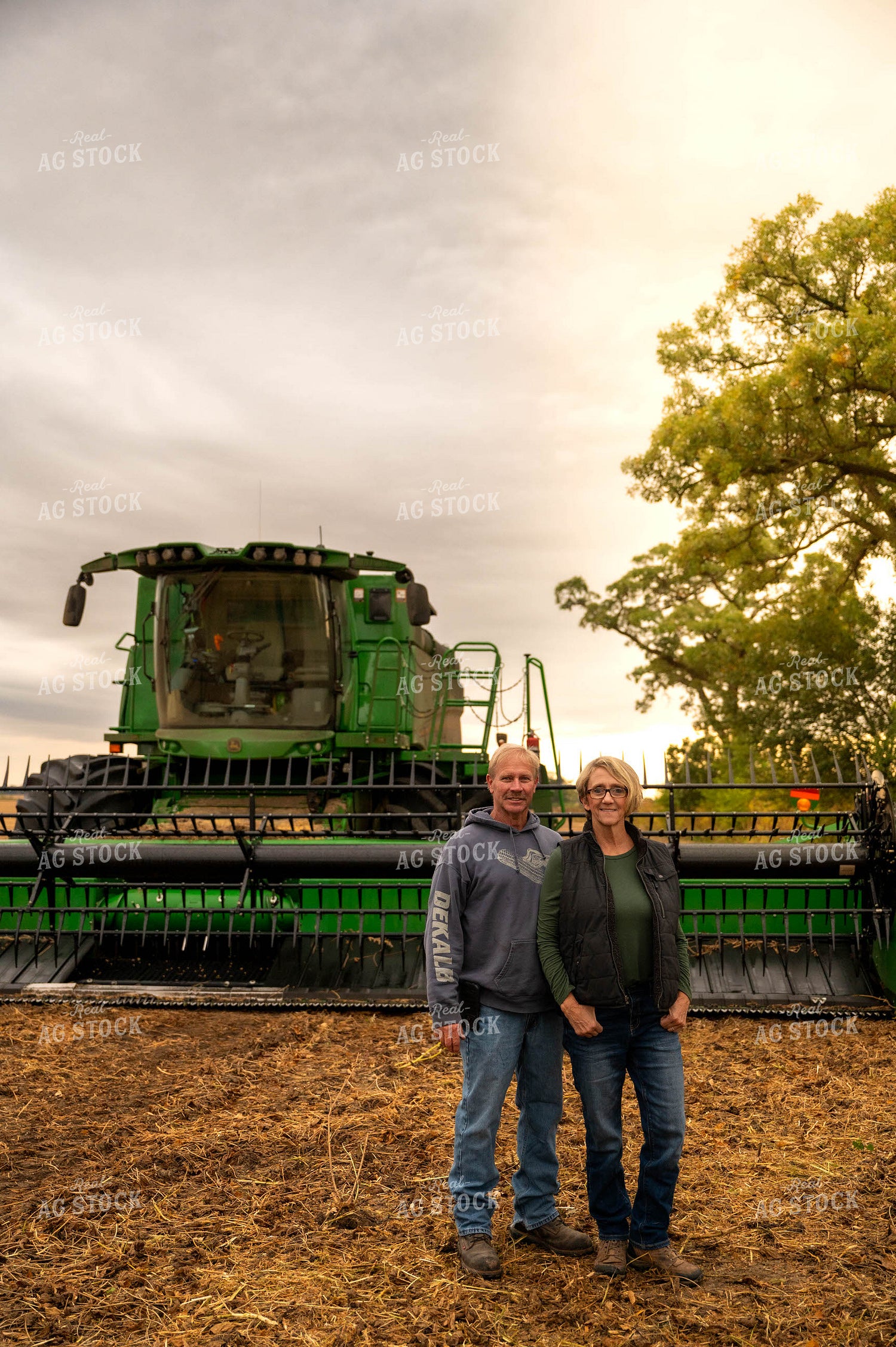 Farm Family by Combine 115393