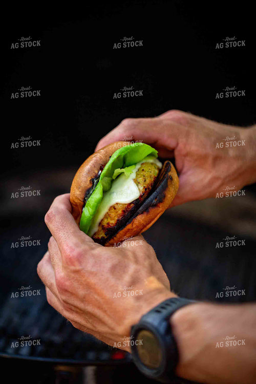 Chicken Burger Fresh off the Grill 134001