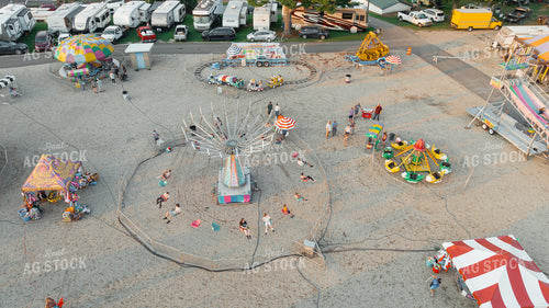 Aerial of County Fairgrounds 295171