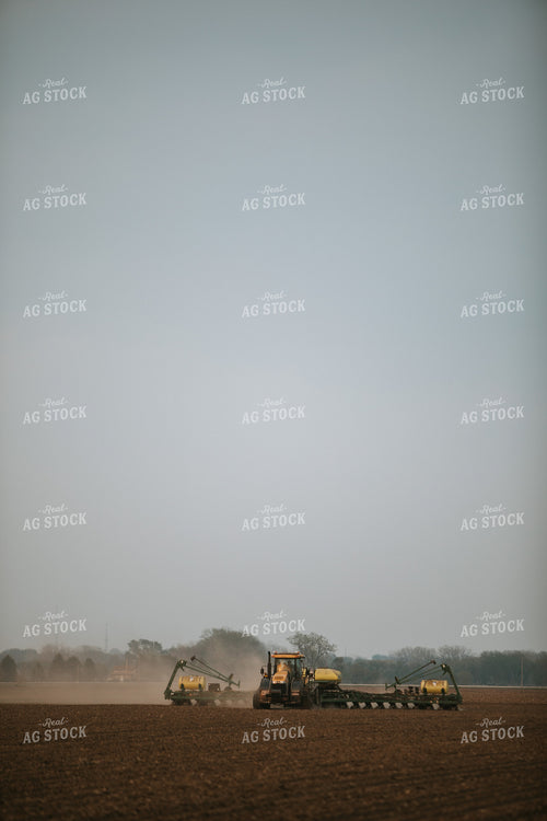 Planter in Field at Sunset 5725