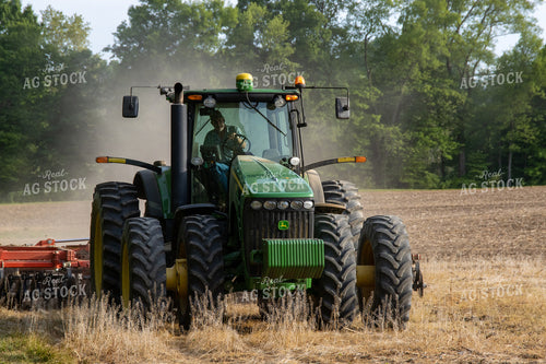 Vertical Tillage in Spring with Tractor 52084