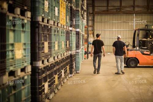 Salesman in Seed Storage Shed 7985