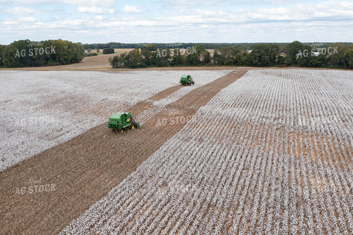 Aerial Cotton Harvest 79566