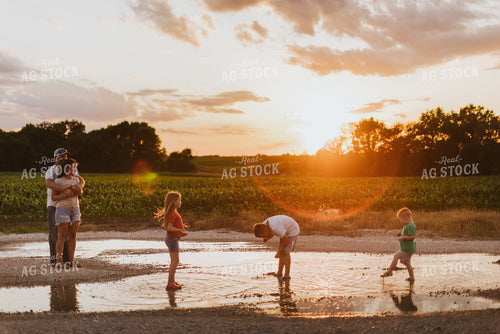 Farm Family Playing 8841