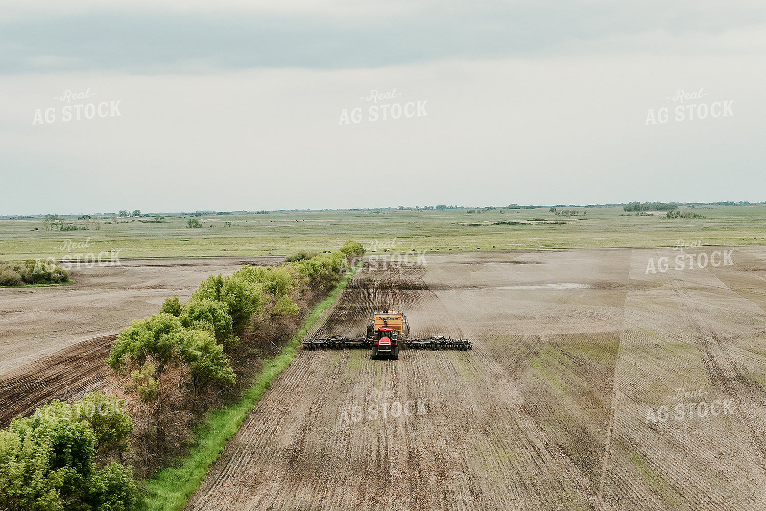 Air Seeder Planting Field 64227