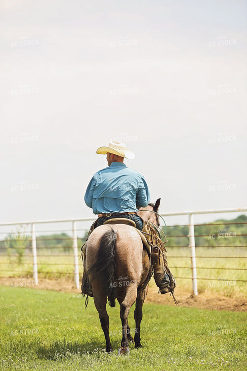 Rancher on Horseback 127046
