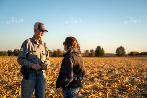 Farm Family in Field 115498