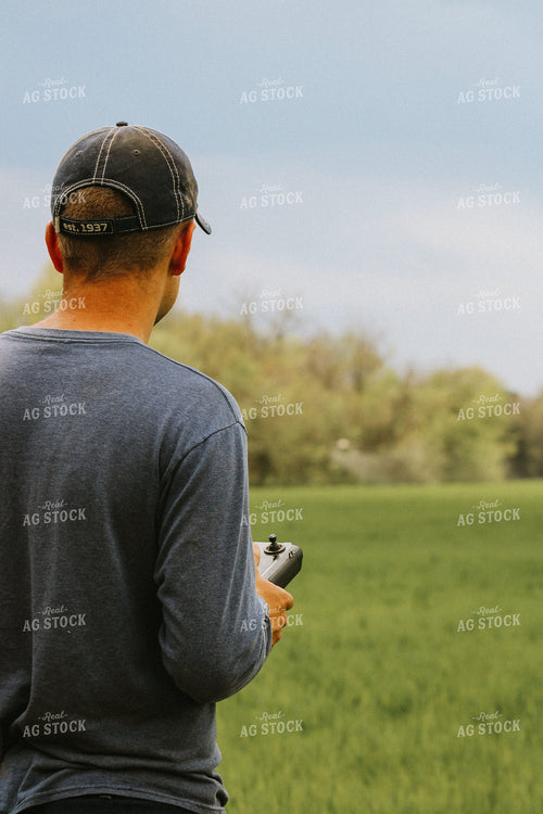 Farmer Flying Drone 101044