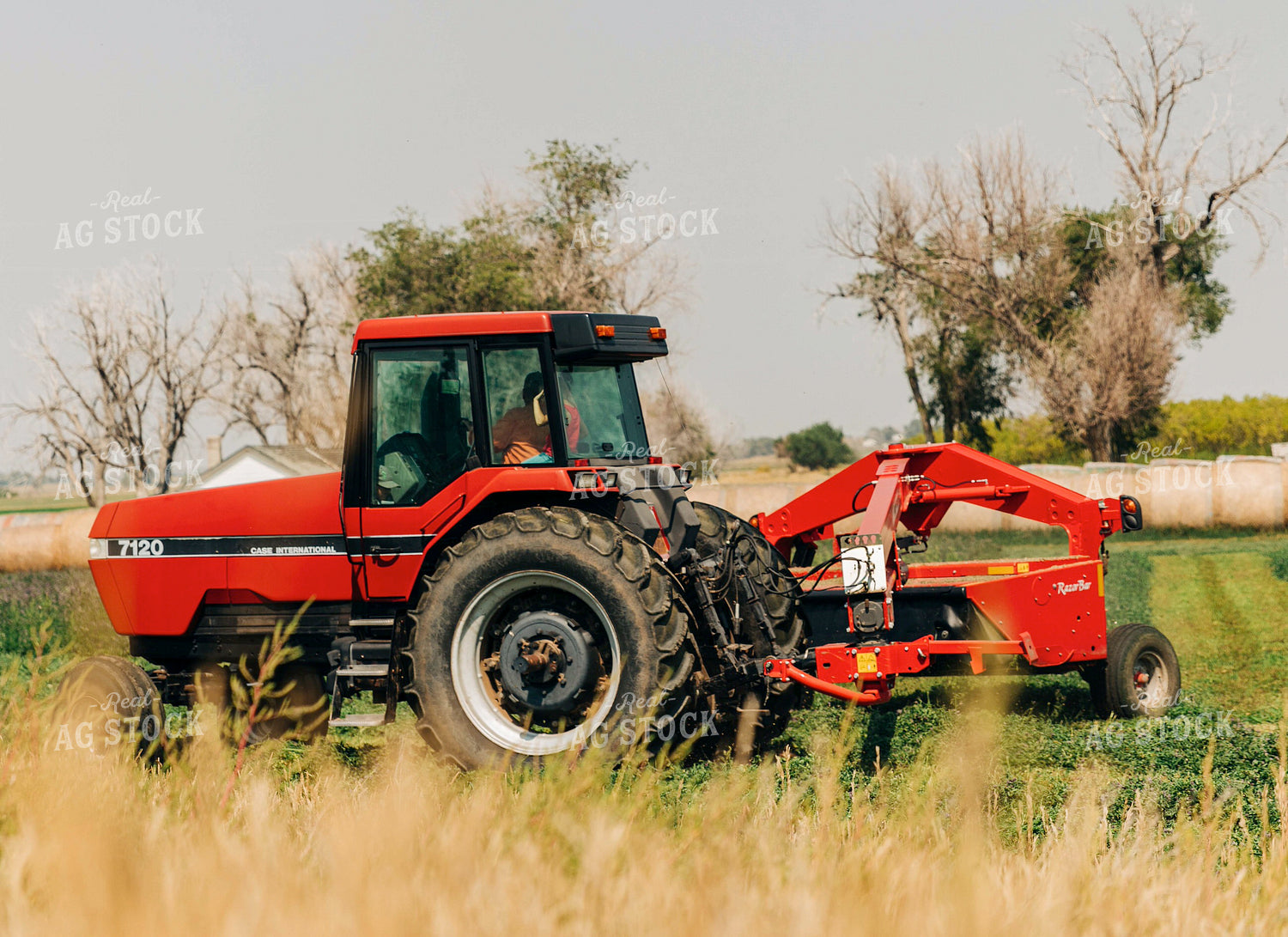 Mower Conditioner in Hay Field 61062