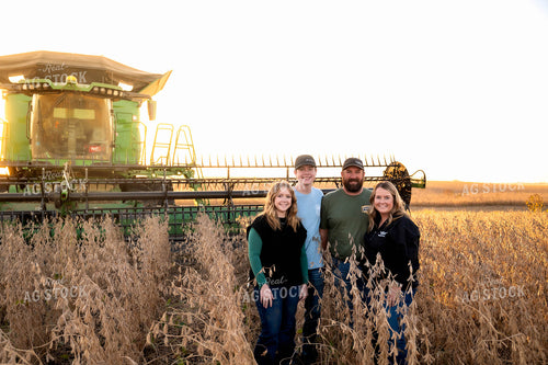 Farm Family by Combine 115596
