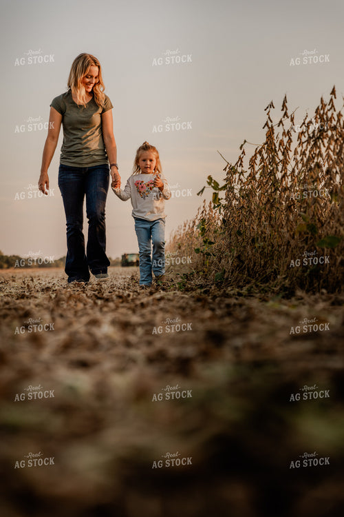 Female Agronomist with Kid 9247