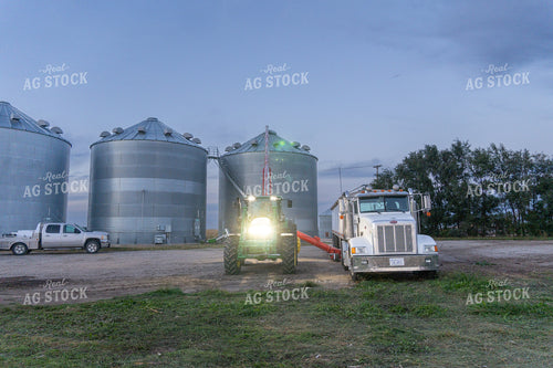 Unloading Grain at Bin Site 65526
