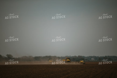 Planter in Field at Sunset 5722
