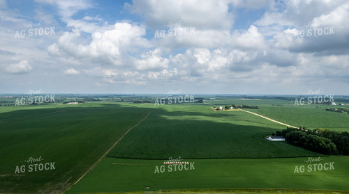 Aerial View of Farmland 92012
