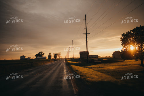 Rural Road After Rain 4302