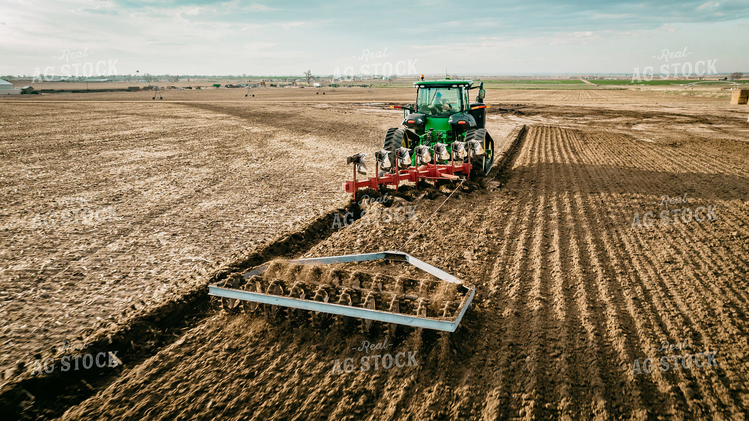 Moldboard Plowing Field Drone 56390