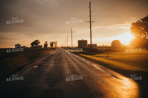 Rural Road After Rain 4303