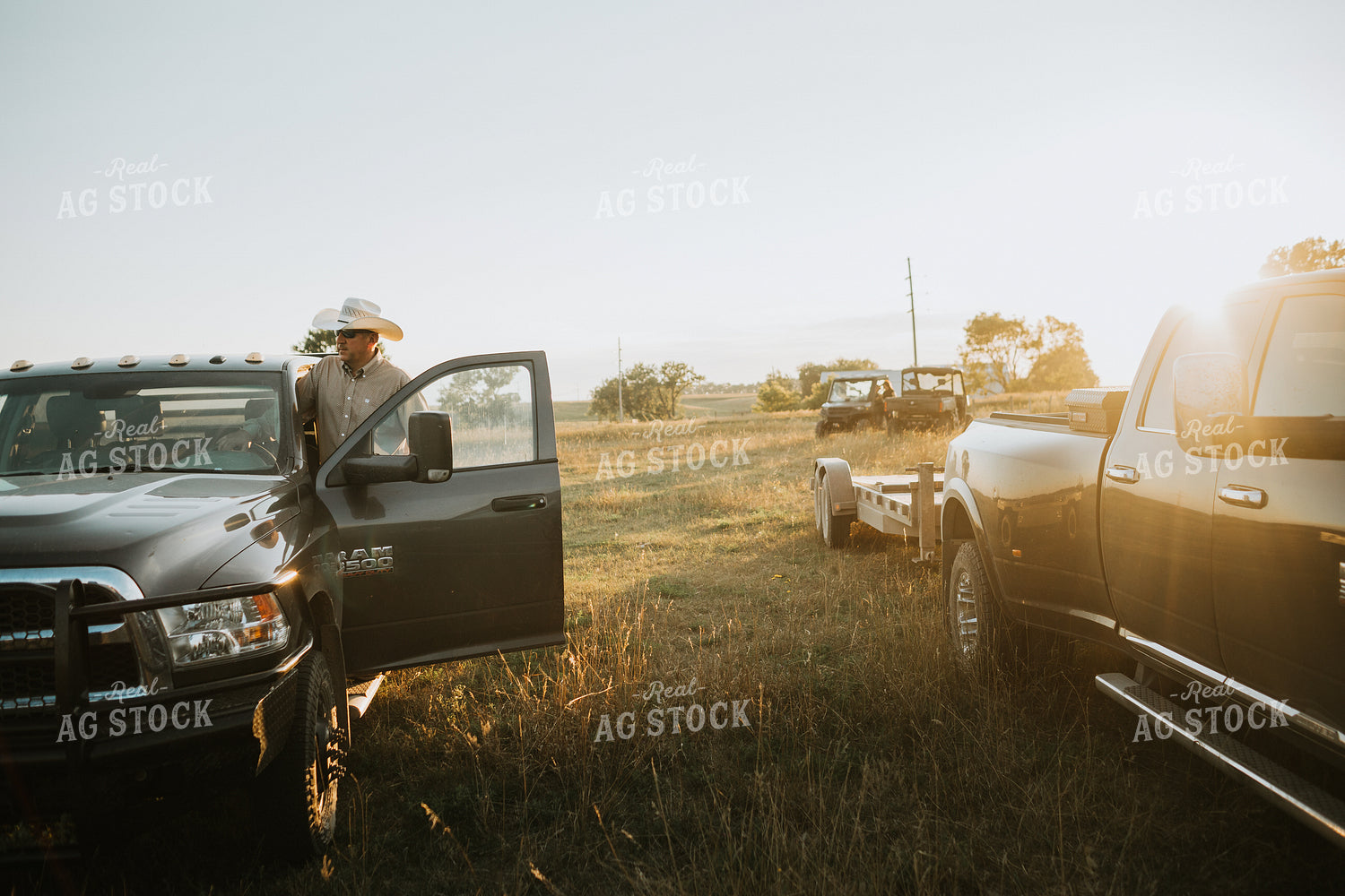 Rancher in Pickup Truck 6430