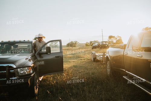 Rancher in Pickup Truck 6430