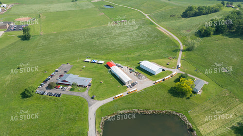 Aerial of Farmstead with AgriTourism 52941