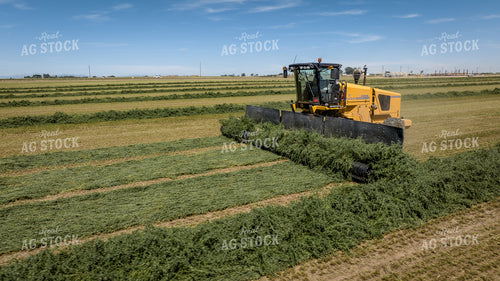 Hay Merger in Hay Field 56479