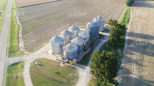 Aerial View of Farmyard 80033