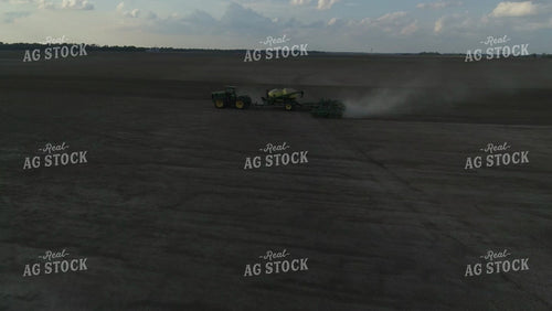 Seeding Field at Dusk Drone 80026
