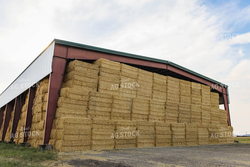 Wheat Straw Bale Storage 152612