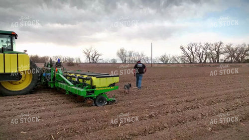 Farmer Checking Seed Depth 56761