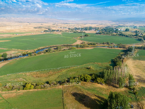 Aerial of Farmland 122049