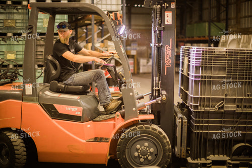 Salesman Moving Seed Boxes 7976