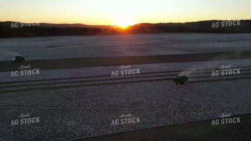 Aerial of Cotton Harvest 149066