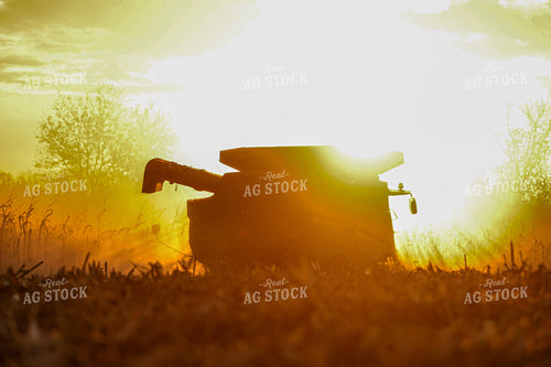 Corn Harvest at Sunset 160376