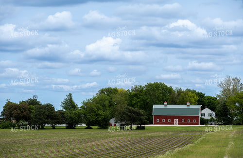 Farm with Red Barn 302047