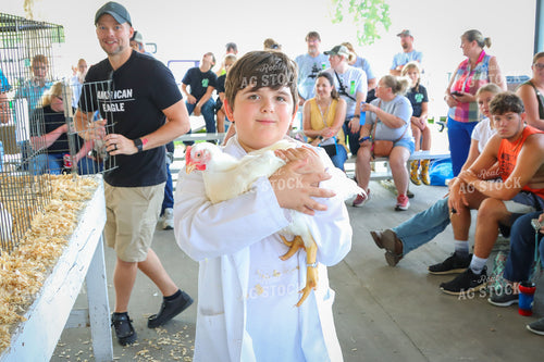 4H Kid at Poultry Show 52173