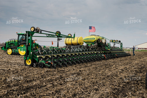 Farmer Stakes Plot during Planting 133010