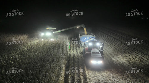Aerial of Corn Harvest 149125