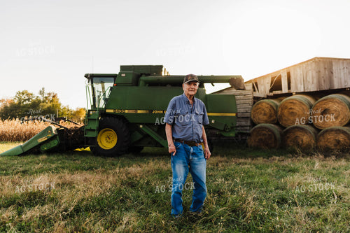 Farmer by Combine 115121