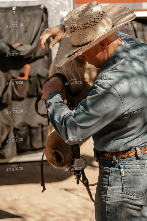 Rancher and Horse 58233