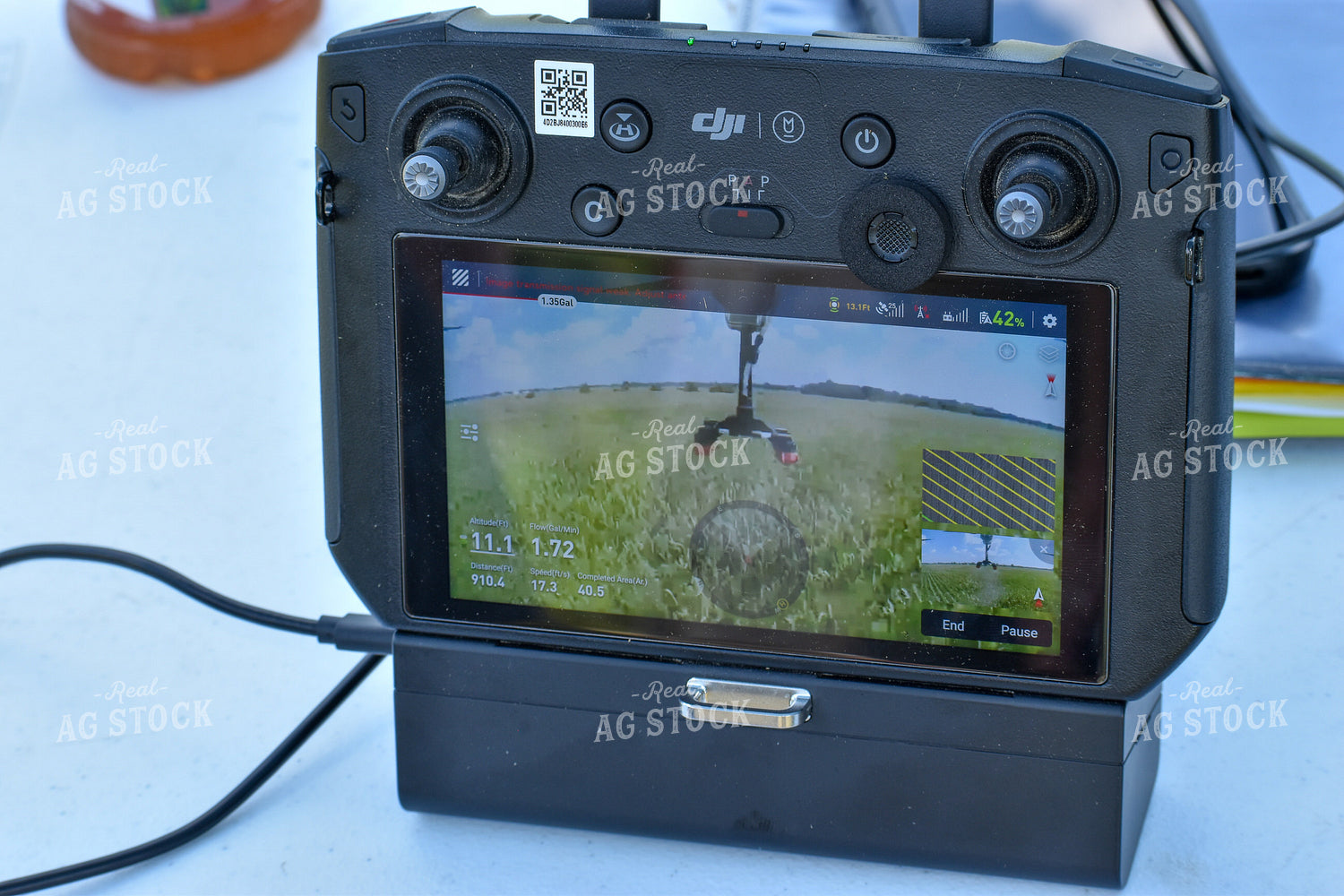 Camera Displaying Drone Footage 84097